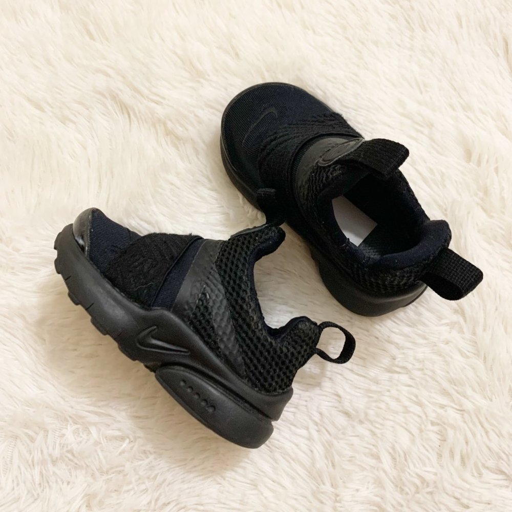 SOLD❗️Nike Presto Extreme 870019 Toddler Boys Black Pull On